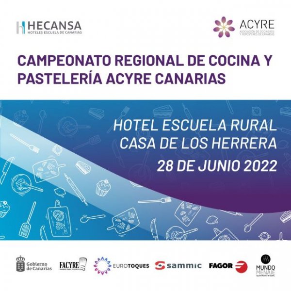 El V Certamen Regional de Gastronomía de Canarias reúne en el Hotel Escuela Rural Casa de Los Herrera a once chefs