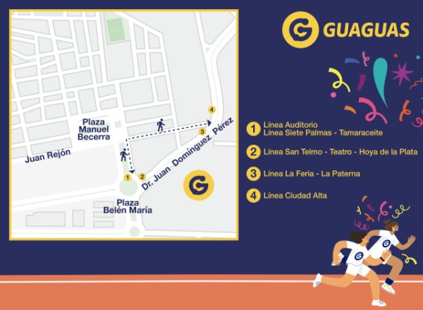 Guaguas Municipales despliega un dispositivo especial de movilidad para disfrutar de las celebraciones del Carnaval de los Juegos Olímpicos (Vídeo promocional)