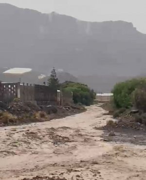 La Aldea: Hace más de 24 horas que llueve de forma continúa en el municipio