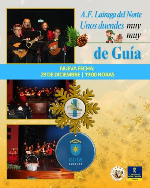 Gu&iacute;a: La A.F. Lairaga del Norte retoma el cuentacuentos navide&ntilde;o &lsquo;Unos duendes muy, muy de Gu&iacute;a&rsquo; el pr&oacute;ximo lunes en el Teatro Hesp&eacute;rides