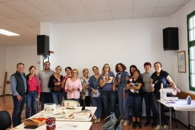 Valleseco clausura el taller de Costura Creativa con la entrega de diplomas