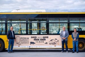 Mancomunidad: La Feria Europea del Queso se promociona en Guaguas Municipales