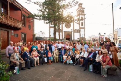 Villa de Moya: Registro del r&eacute;cord Guinness a la edad combinada m&aacute;s alta otorgado a los hermanos Hern&aacute;ndez P&eacute;rez