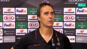 Lopetegui: "El &uacute;nico que no ha visto la 2&ordf; amarilla a Camavinga es el colegiado"