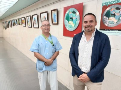 El HUC acoge la exposición del trabajador del centro Enrique Figueroa