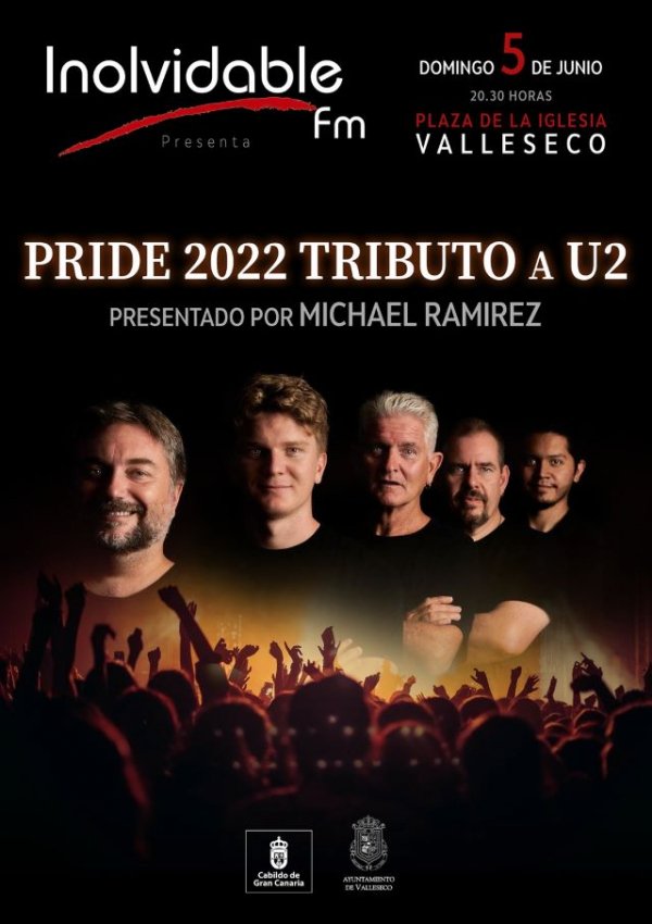 Valleseco rendirá tributo a U2 en sus fiestas patronales