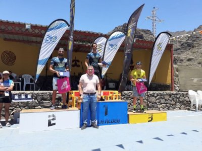 La Aldea: Esteban Garc&iacute;a y el aldeano Alejandro G&oacute;mez ganan en las dos distancias de la Guguy Entrecorrales de Tasartico