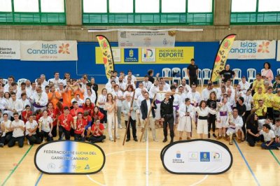 Canariedad, inclusión y diversidad en la fiesta de la Lucha del Garrote Adaptada Gran Canaria