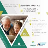 La Universidad Popular de G&aacute;ldar oferta trece nuevos cursos a partir de noviembre, diciembre y enero