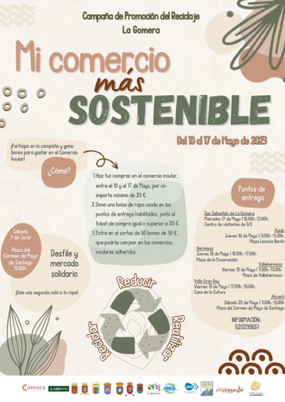 La Gomera: El Cabildo impulsa una campa&ntilde;a comercial con motivo del D&iacute;a Internacional del Reciclaje