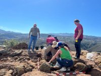 Guía pone en marcha las excavaciones en el Tagoror de El Gallego