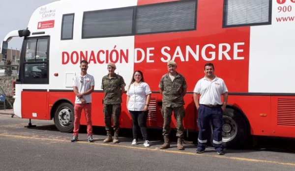 El ICHH celebra una campaña de donación de sangre en el Acuartelamiento de Puerto del Rosario