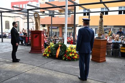 Telde y el Ejército del Aire y del Espacio celebran el éxito de la primera Jura de Bandera Civil en el municipio