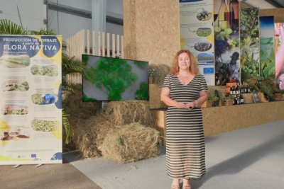 Transici&oacute;n Ecol&oacute;gica expone en FEAGA los trabajos de la Granja Experimental de Pozo Negro