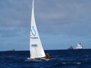 El Hospital La Paloma Pueblo Guanche se hace con el Trofeo Federación para cerrar la temporada de Vela Latina Canaria