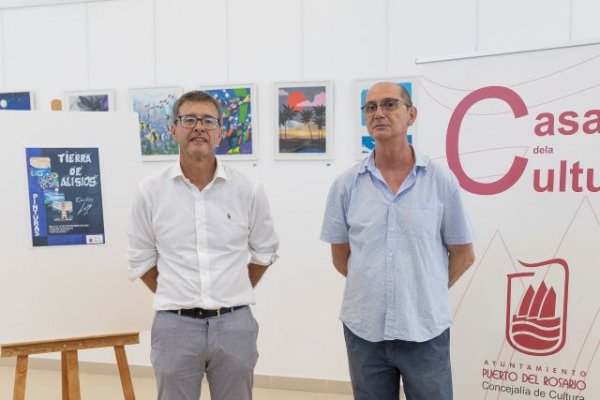 Puerto del Rosario: El pintor Emilio Loiz expone ‘Tierra de Alisios’, su muestra pictórica de paisajes