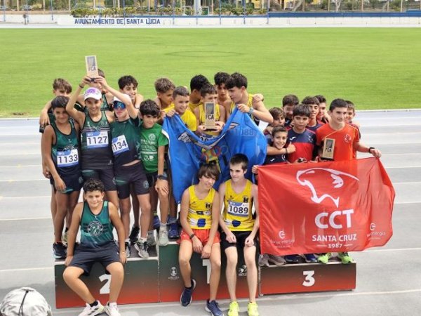 Atletismo: El CAI Gran Canaria, campeón absoluto del Campeonato de Canarias Sub14 por equipos