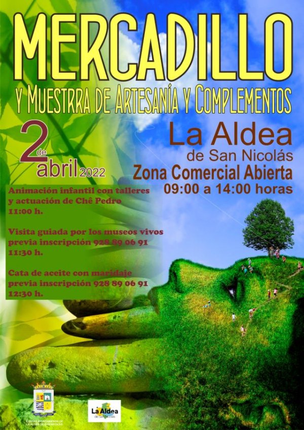 El mercadillo del 2 de abril llega con una cata de aceite, una actuación en directo, animación infantil y la ruta por los museos