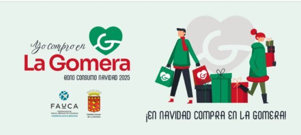 La Gomera: El Cabildo recuerda que el pr&oacute;ximo martes finaliza el plazo de canje de los Bonos Consumo de Navidad
