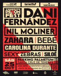 Carolina Durante, Zahara, Silo&eacute; y Sexy Zebras completan el cartel de Tenerife Pe&ntilde;&oacute;n Fest 2025