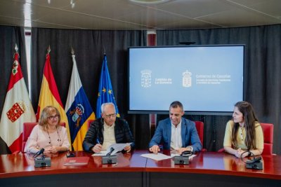 La Gomera: El Cabildo y la ESSSCAN firman un convenio para reforzar la formación de profesionales sanitarios, sociales y sociosanitarios