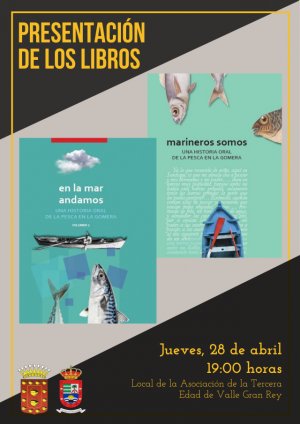 Valle Gran Rey acoge este jueves la presentación de dos libros sobre la memoria pesquera de La Gomera