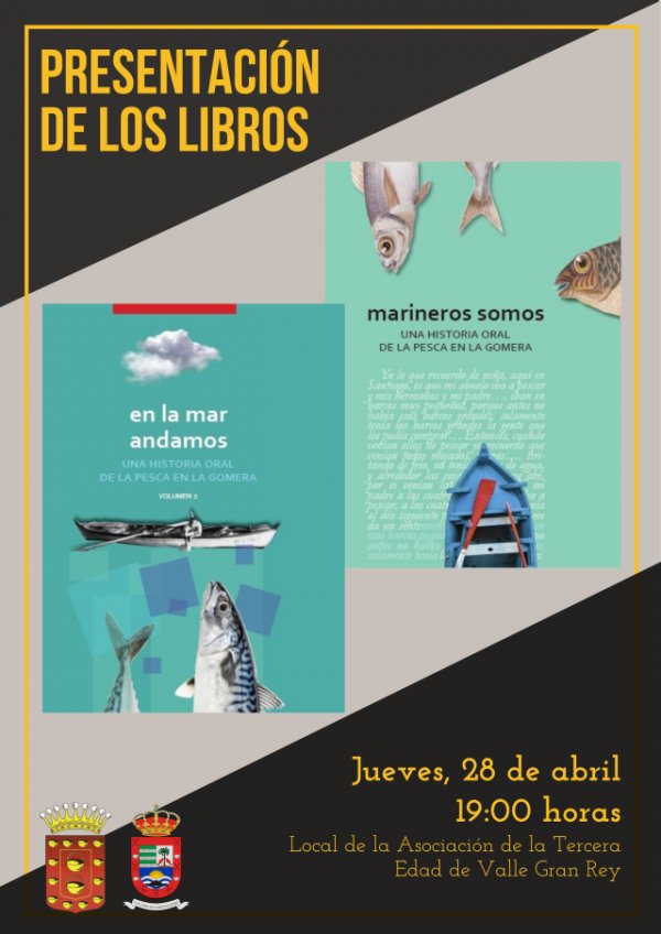 Valle Gran Rey acoge este jueves la presentación de dos libros sobre la memoria pesquera de La Gomera