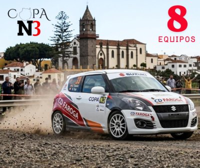 Automovilismo: La emoción de la Copa N3 arranca motores en el 42º Rallye Villa de Santa Brígida