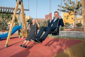 Gáldar: La Punta estrena parque infantil y la renovación de su plaza