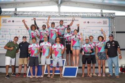 Windsurf: Jueves de infarto en Pozo Izquierdo. La calima, algo m&aacute;s ligera, permiti&oacute; que el viento soplara con m&aacute;s fuerza que en d&iacute;as anteriores