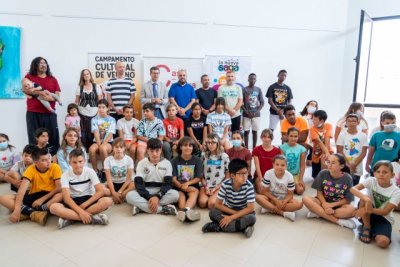 Cincuenta ni&ntilde;os y ni&ntilde;as disfrutan ya del Campamento Cultural de Verano en la Casa de la Cultura de Puerto del Rosario