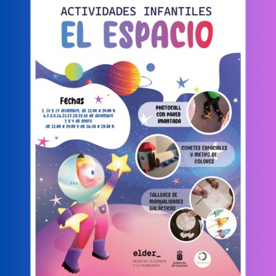 El Museo Elder no se va de Puente y lanza una programaci&oacute;n especial (y espacial)