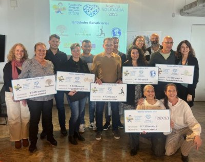 La Fundación Satocan Júnguel Sanjuán entrega 35.570 euros a siete entidades sociales en una emotiva 8ª edición de su programa “Nómina Solidaria”