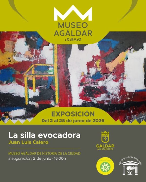 G&aacute;ldar: Juan Luis Calero expone &lsquo;La Silla Evocadora&rsquo; en el Museo Ag&aacute;ldar en el marco del Festival Artebirgua Literario