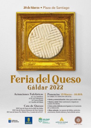 Gáldar recupera este domingo en la Plaza de Santiago su 24 Feria del Queso