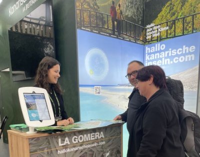 La Gomera asiste a la &lsquo;Photo &amp; Adventure&rsquo; de Viena, la feria de referencia de turismo de aventura