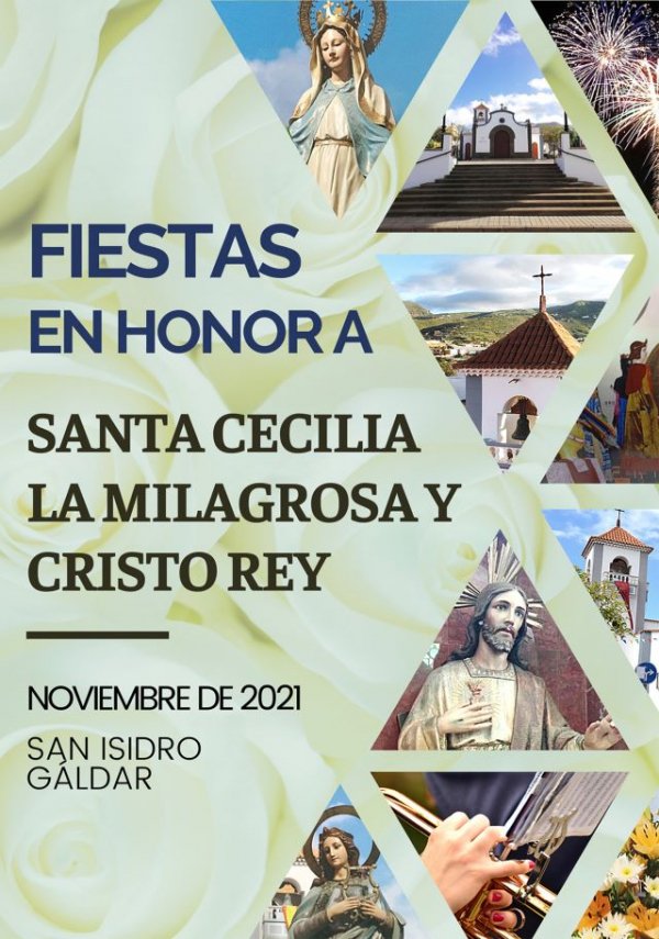 Fiestas en Honor a Santa Cecilia, La Milagrosa y Cristo Rey en San Isidro de Gáldar