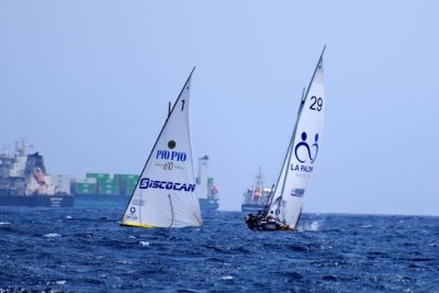 Vela Latina Canaria: El Portuarios Puertos de Las Palmas da un paso de gigante hacia el Campeonato Aguas de Teror