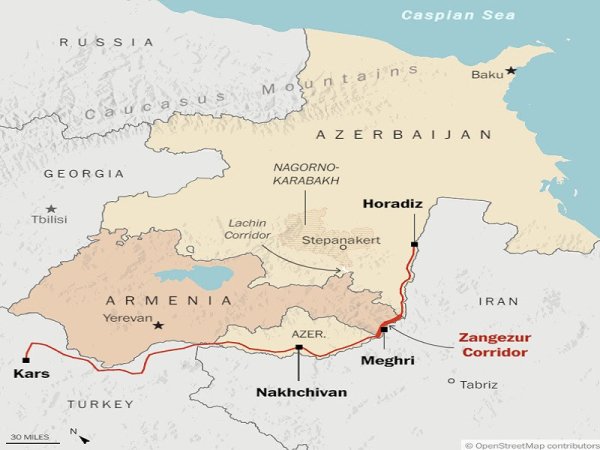 Artículo de opinión: &#039;El alarmismo del WaPo sobre una guerra por el corredor Zangezur tiene como objetivo manipular a los armenios&#039;