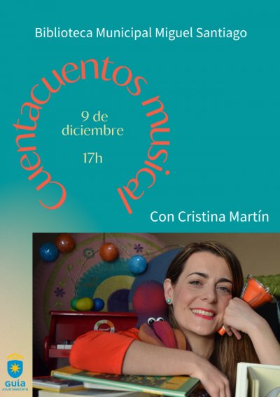 Gu&iacute;a acoge este viernes un Cuentacuentos Musical para disfrutar en familia en la Biblioteca Municipal