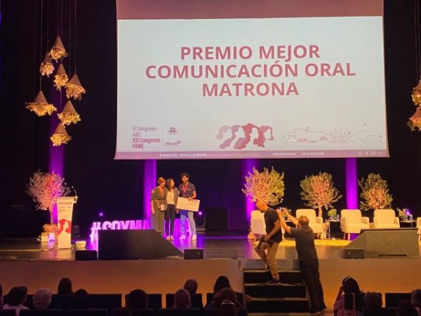 Matronas del Área de Salud de Lanzarote, premiadas en el Congreso Nacional de Matronas de España