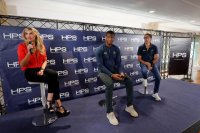 Presentaci&oacute;n de Damien Inglis la nueva estrella del Club Baloncesto Gran Canaria en HPS