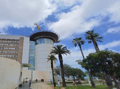 La helisuperficie del HUC acogió 211 aterrizajes de los helicópteros del SUC durante 2024