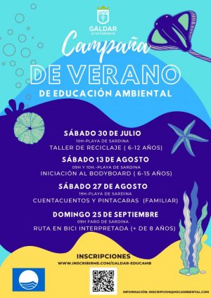 Gáldar: El Ayuntamiento inicia una campaña de verano de educación ambiental