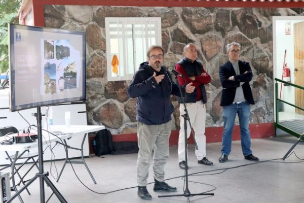 El Cabildo presenta en el Barranco de Arguineguín el proyecto de comunidades energéticas ‘GC-505’