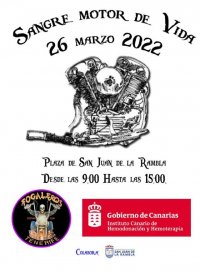 El ICHH y el Club Motero Fogaleros Custom Club organizan una campaña de donación de sangre