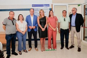 Monzón visita tres centros de Atención Primaria de la Zona Básica de Salud de Agüimes