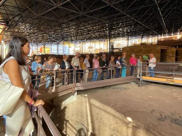 Cerca de medio centenar de personas mayores de Guía participaron esta semana en los talleres del Museo Arqueológico Cueva Pintada de Gáldar