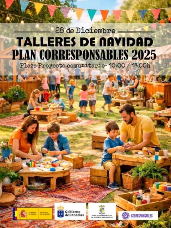 La Aldea de San Nicol&aacute;s: &iexcl;La Navidad tambi&eacute;n se vive en comunidad!