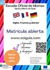 La Escuela Oficial de Idiomas de Santa Mar&iacute;a de Gu&iacute;a abre la campa&ntilde;a de matriculaci&oacute;n